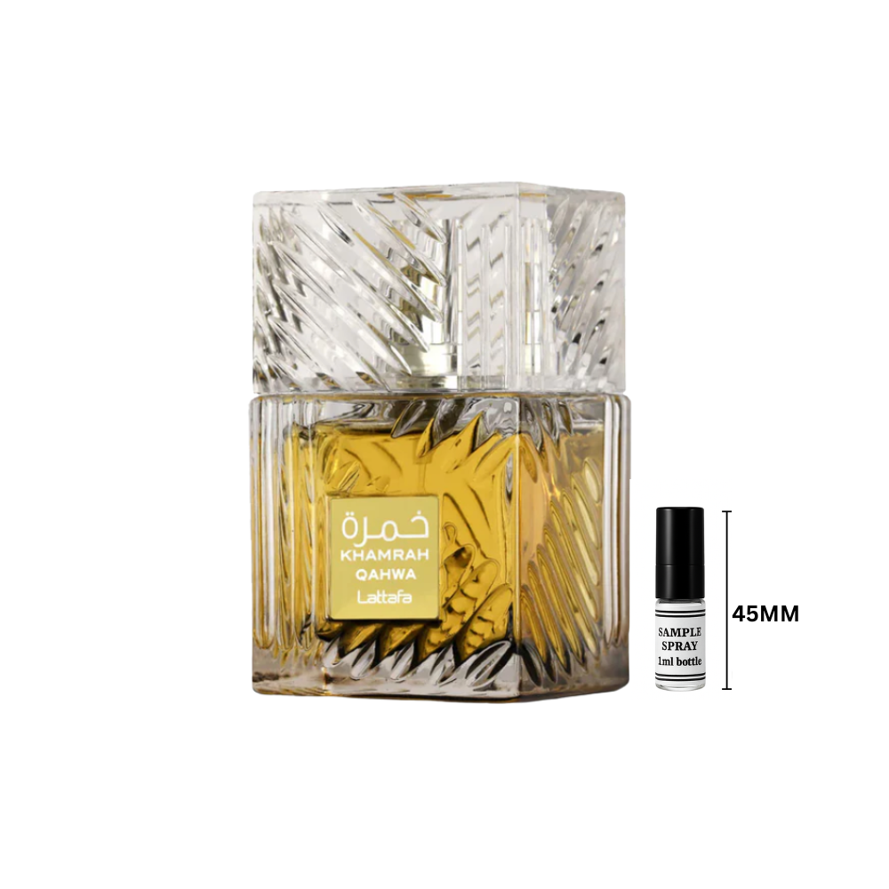 Lattafa Khamrah Qahwa Sample
