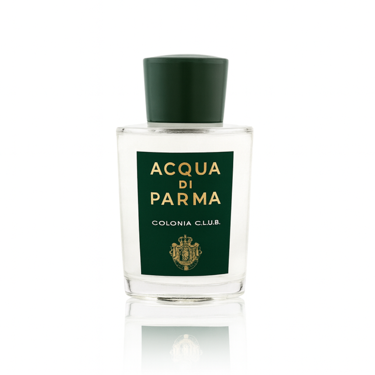 Acqua Di Parma Colonia Club Sample full bottle image on white background – Sample this fragrance at Scent Suave