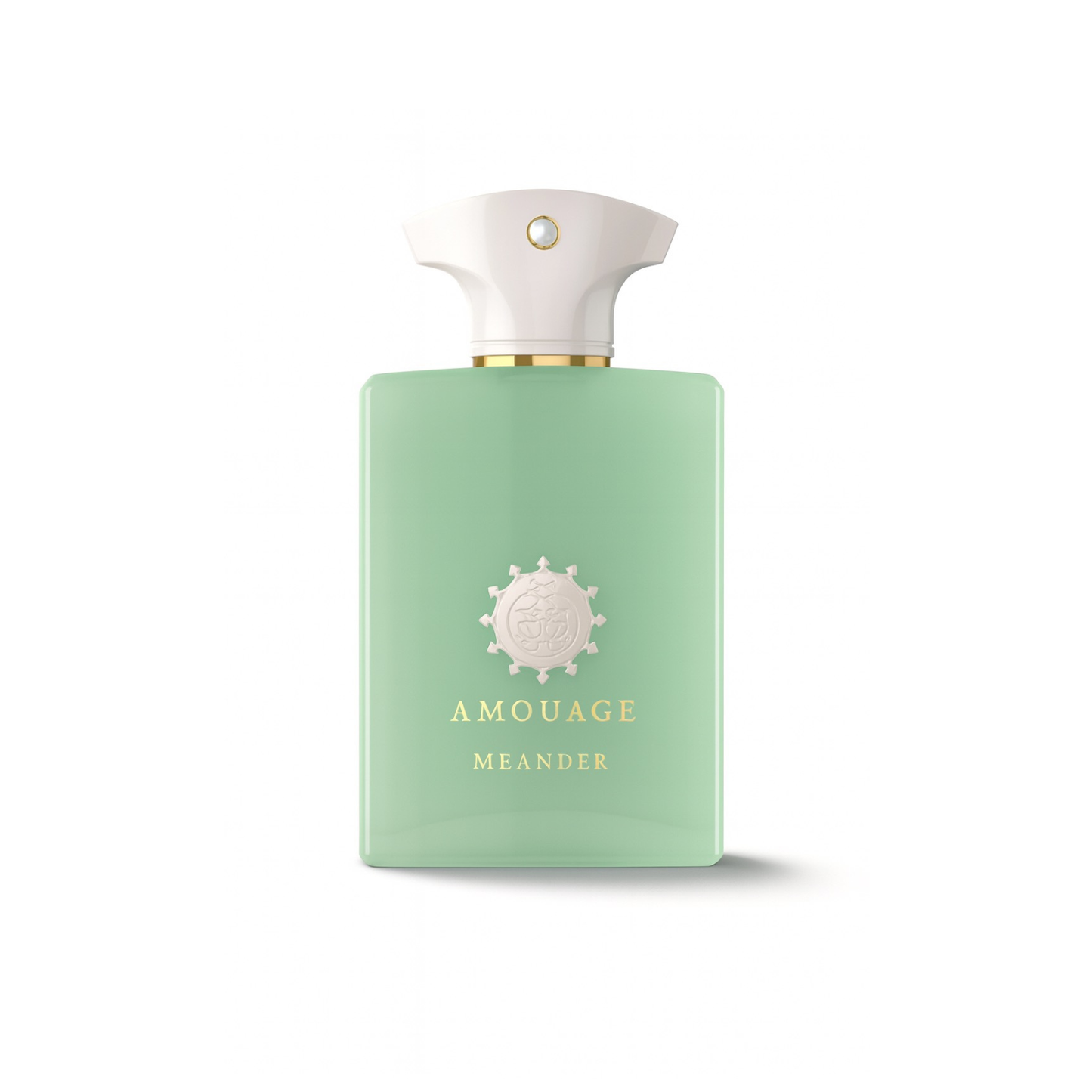 Amouage Meander Eau de Parfum bottle on white background