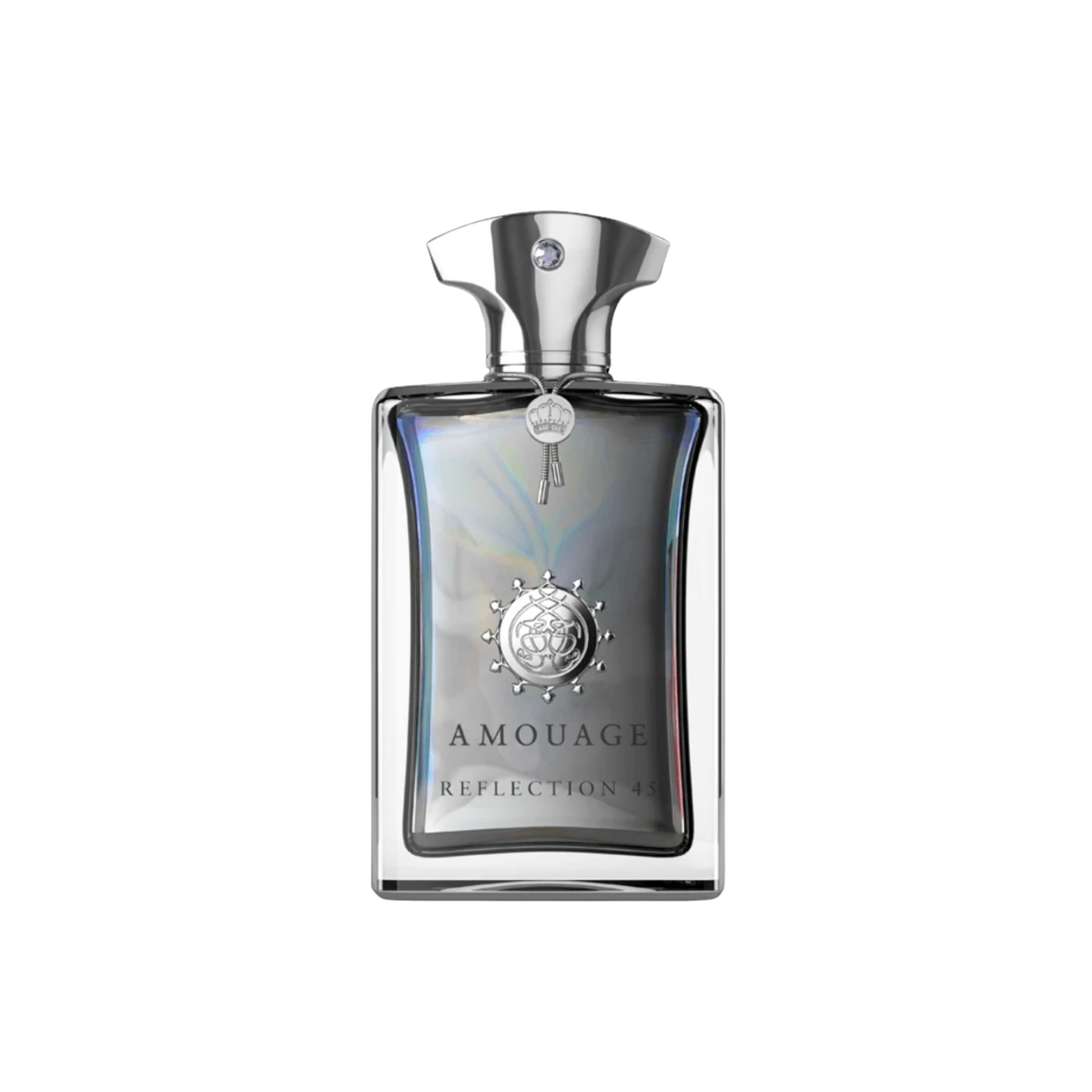 Amouage Reflection Man 45 Sample full bottle image on white background – Sample this fragrance at Scent Suave