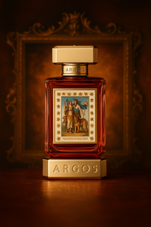 Argos Triumph of Bacchus Extrait de Parfum Sample fragrance bottle display – Try a decant from Scent Suave