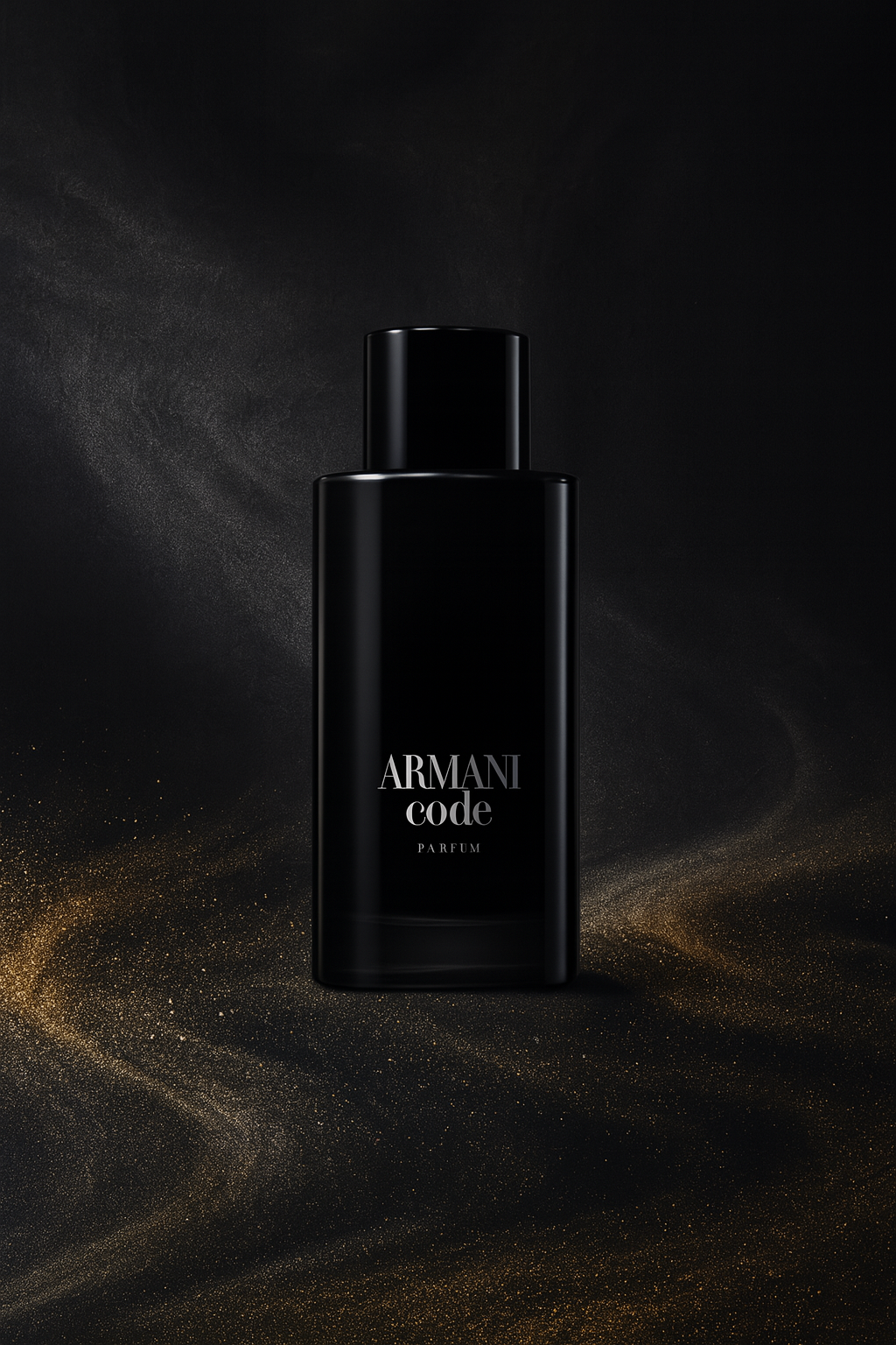 Armani Code Parfum Sample fragrance bottle display – Try a decant from Scent Suave