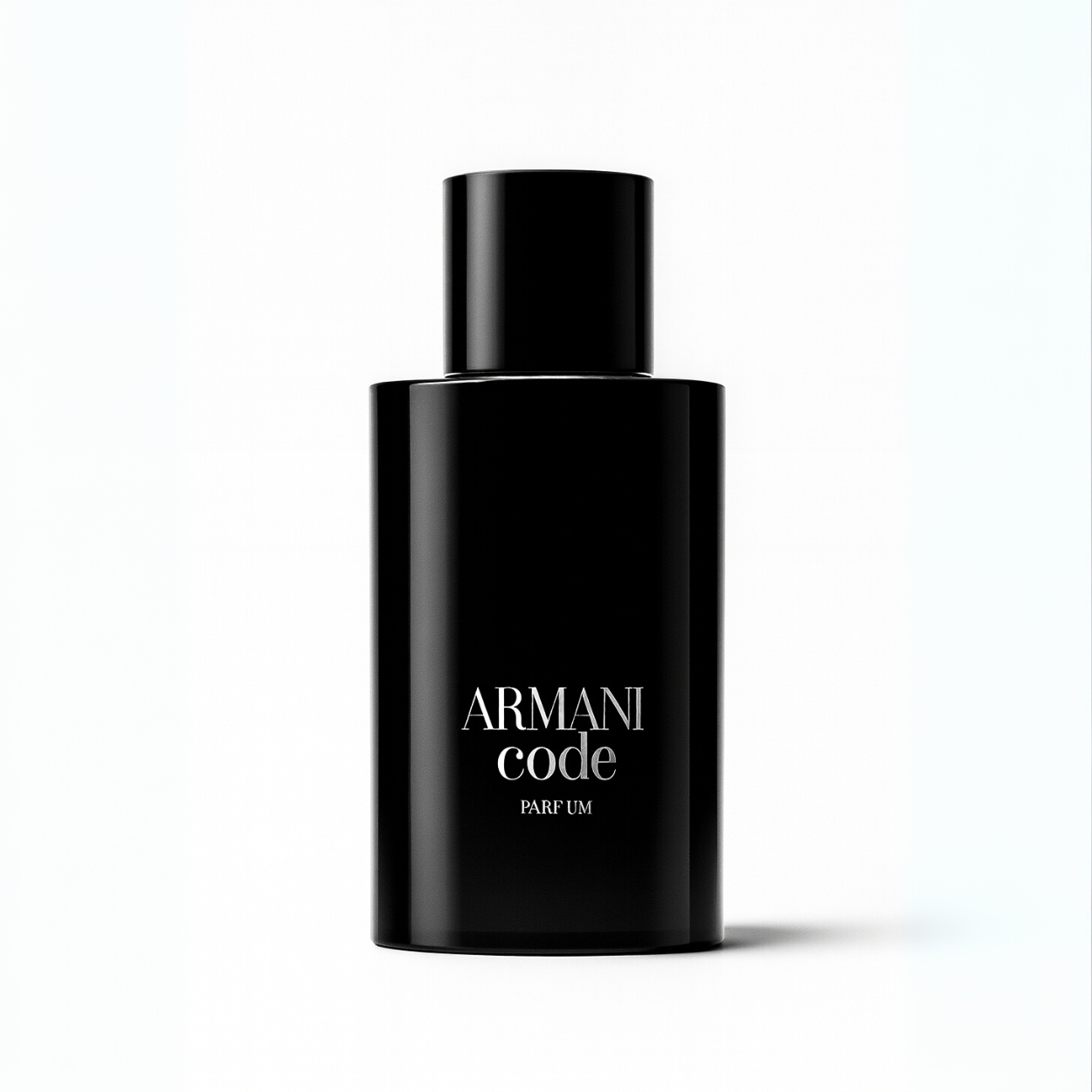 Armani Code Parfum Sample full bottle image on white background – Sample this fragrance at Scent Suave