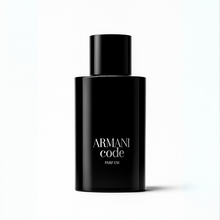 Armani Code Parfum Sample full bottle image on white background – Sample this fragrance at Scent Suave