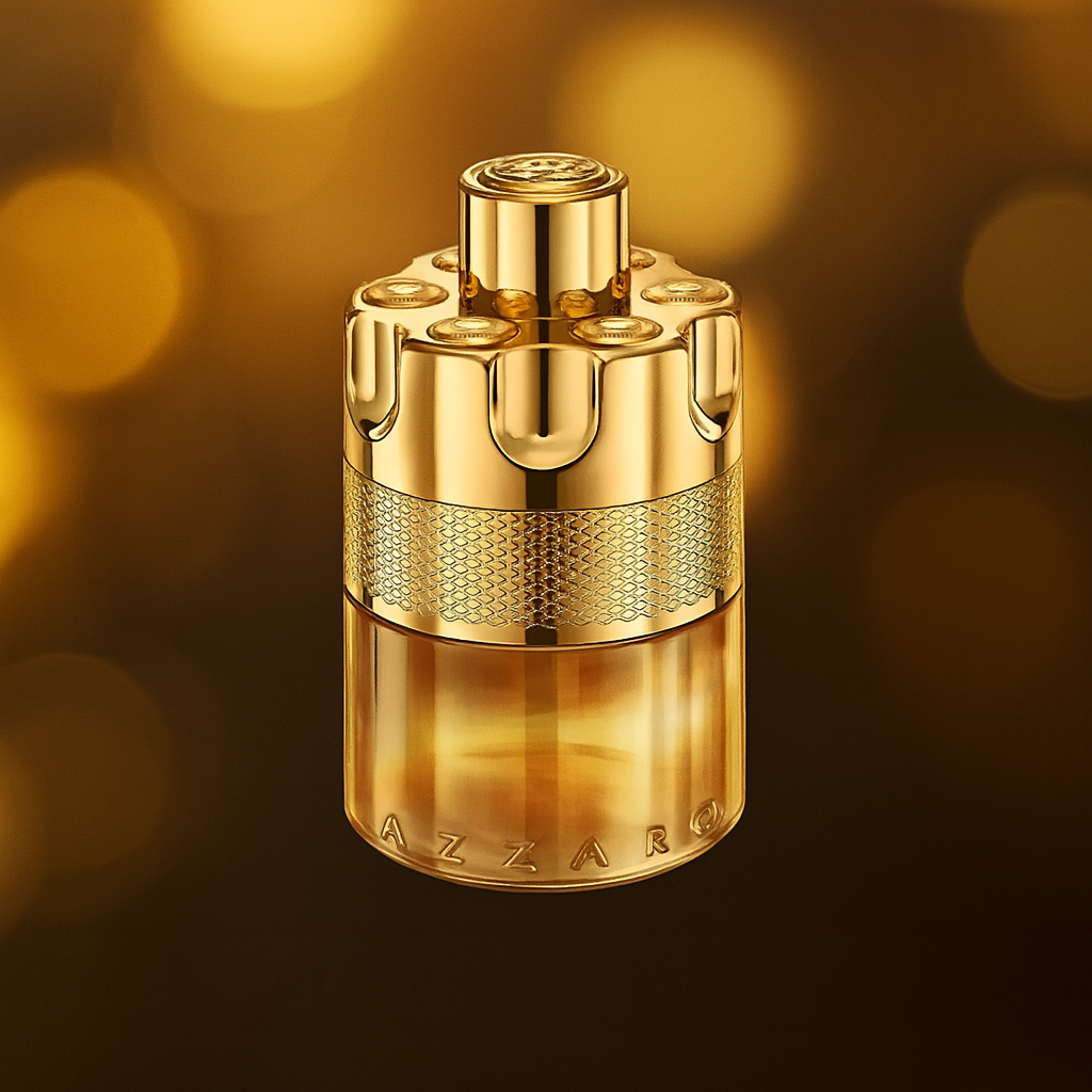 Azzaro Forever Wanted Elixir Sample fragrance bottle display – Try a decant from Scent Suave
