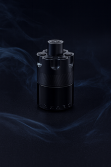 Azzaro The Most Wanted Intense Sample fragrance bottle display – Try a decant from Scent Suave