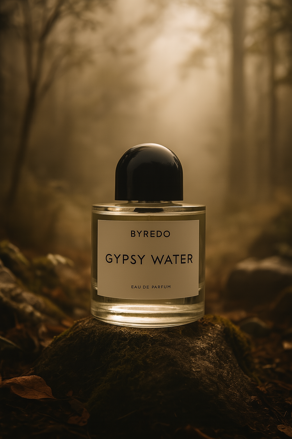 Byredo Gypsy Water Sample fragrance bottle display – Try a decant from Scent Suave