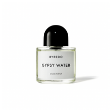 Byredo Gypsy Water Sample full bottle image on white background – Sample this fragrance at Scent Suave