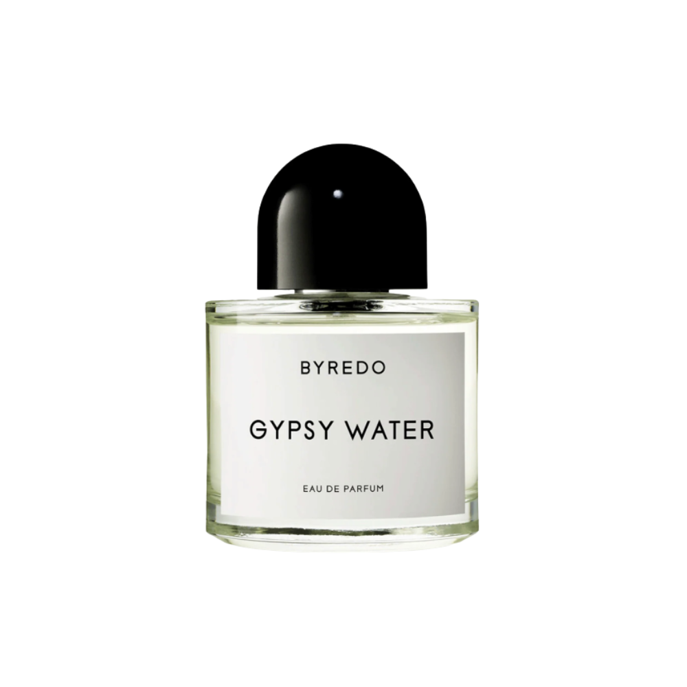 Byredo Gypsy Water Sample full bottle image on white background – Sample this fragrance at Scent Suave