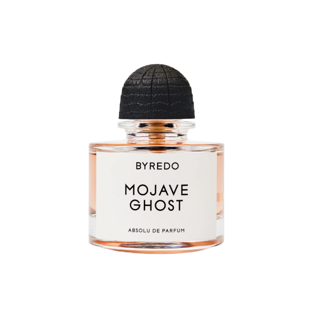 Byredo Mojave Ghost Absolu Sample full bottle image on white background – Sample this fragrance at Scent Suave
