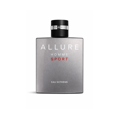 Chanel Allure Homme Sport Eau Extrême bottle on white background