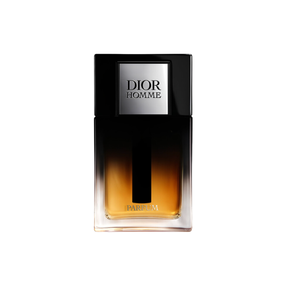 Dior Homme Parfum 2025 Sample full bottle image on white background – Sample this fragrance at Scent Suave