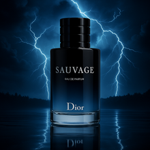 Dior Sauvage EDP Sample fragrance bottle display – Try a decant from Scent Suave