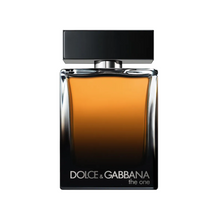Dolce & Gabbana The One Eau de Parfum 100ml bottle front view with sleek amber gradient design