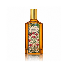 Gucci Flora Gorgeous Orchid Intense Eau de Parfum bottle on white background