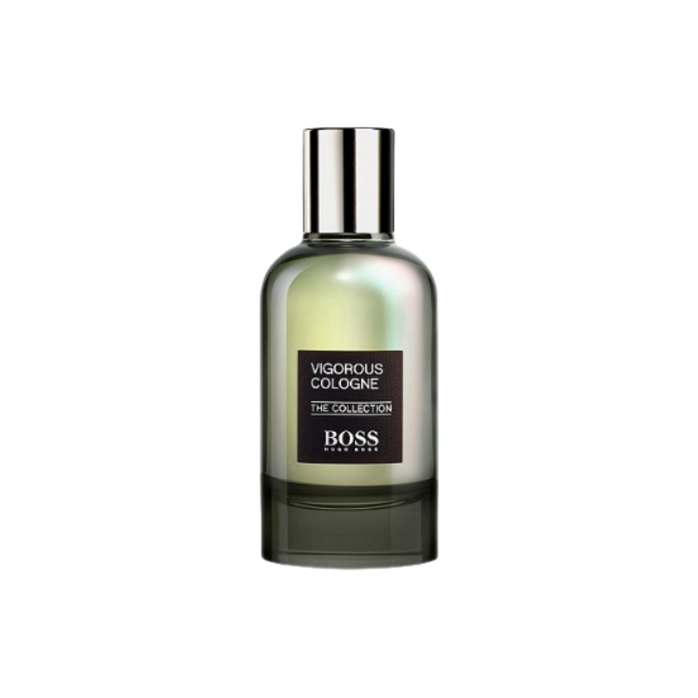 Hugo Boss The Collection Vigorous Cologne Sample full bottle image on white background – Sample this fragrance at Scent Suave