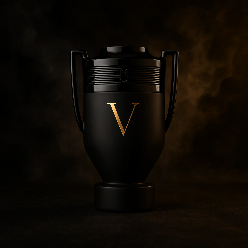 Invictus Victory Asbolu Sample fragrance bottle display – Try a decant from Scent Suave
