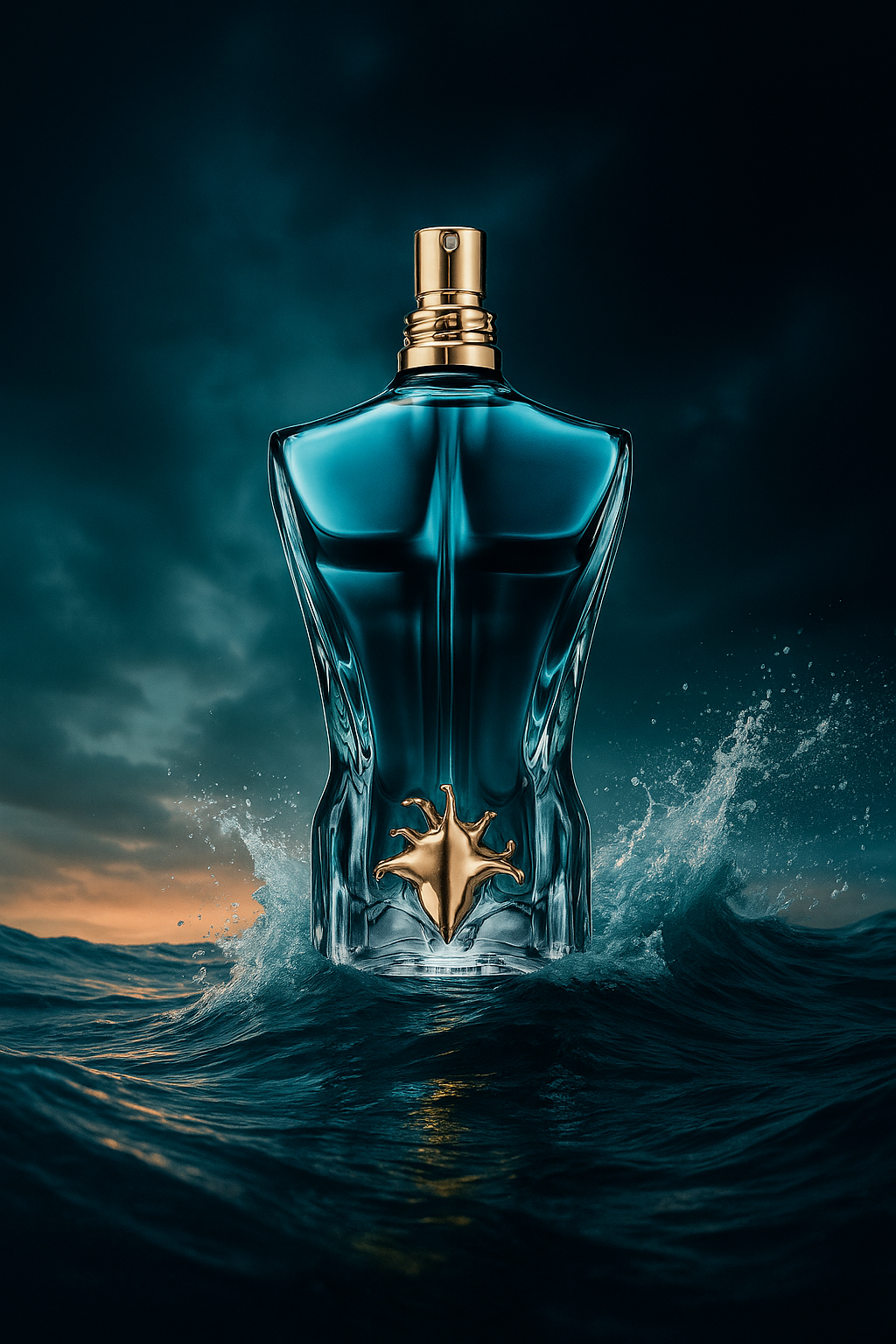 Jean Paul Gaultier Le Beau EDT Sample fragrance bottle display – Try a decant from Scent Suave