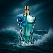 Jean Paul Gaultier Le Beau Flower Edition Sample fragrance bottle display – Try a decant from Scent Suave