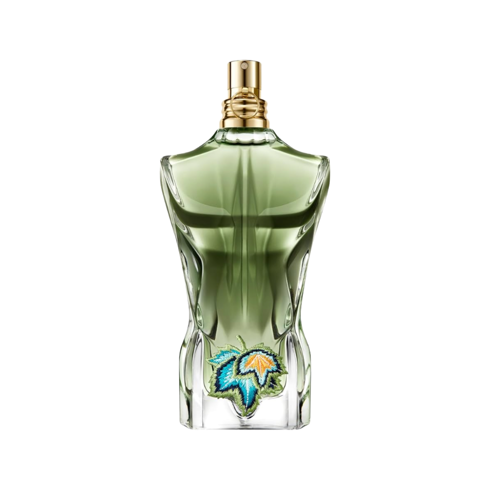 Jean Paul Gaultier Paradise Garden Sample full bottle image on white background – Sample this fragrance at Scent Suave