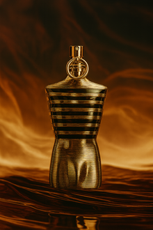 Jean Paul Gaultier Le Male Elixir Sample fragrance bottle display – Try a decant from Scent Suave
