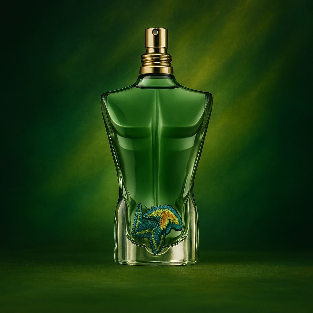 Jean Paul Gaultier Paradise Garden Sample fragrance bottle display – Try a decant from Scent Suave
