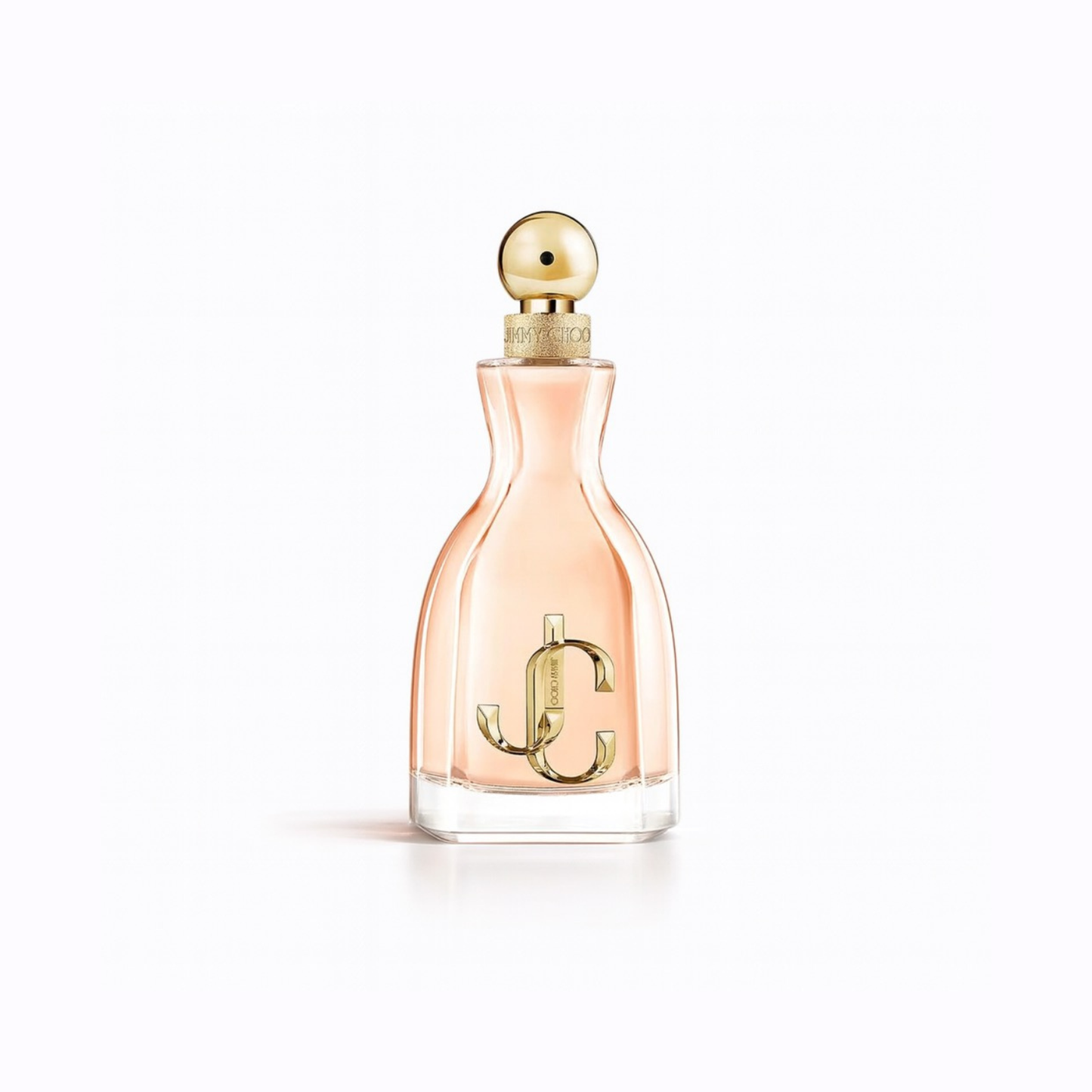 Jimmy Choo I Want Choo EDP product bottle on white background