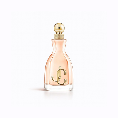 Jimmy Choo I Want Choo EDP product bottle on white background
