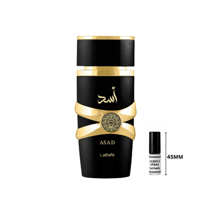 Lattafa Asad EDP Sample