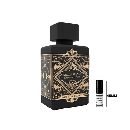 Lattafa Bade'e Al Oud For Glory Sample