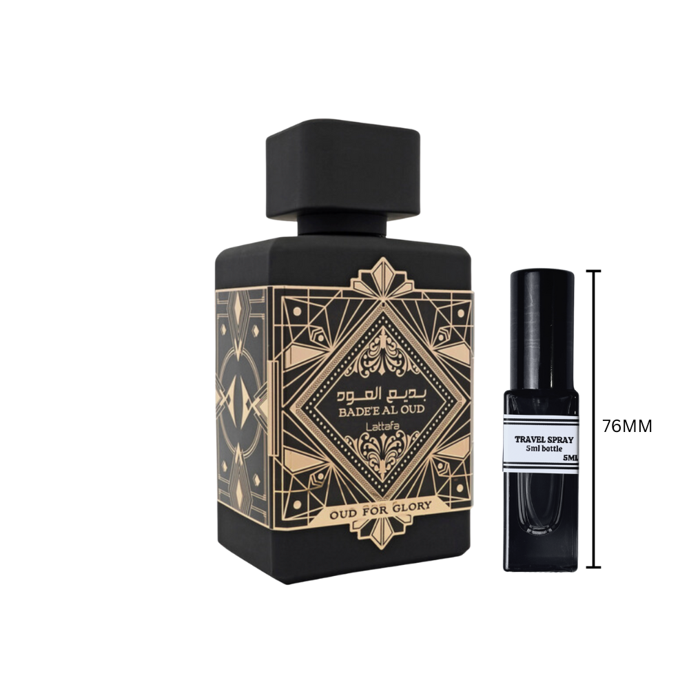 Lattafa Bade'e Al Oud For Glory Sample