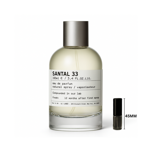 Le Labo Santal 33 Sample | Iconic Woody Leather Unisex Perfume