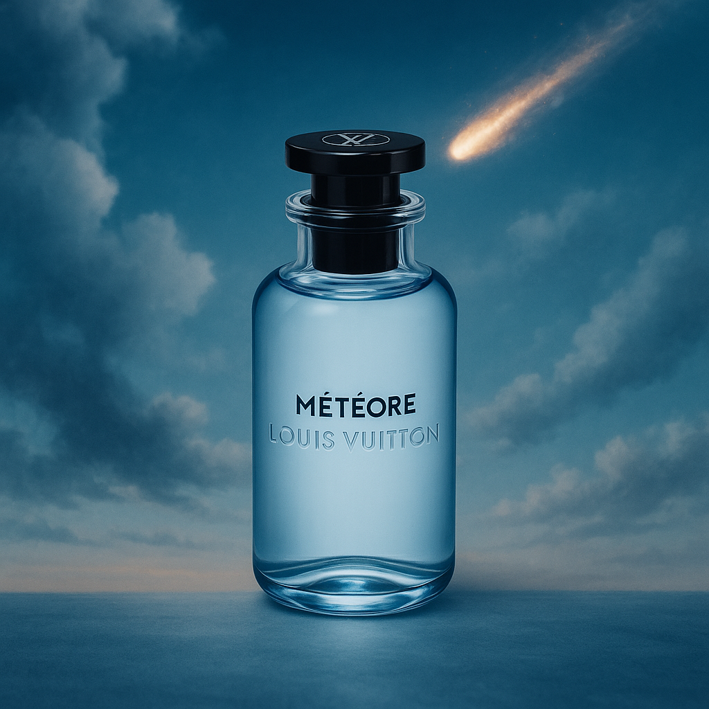 Louis Vuitton Meteore Sample fragrance bottle display – Try a decant from Scent Suave
