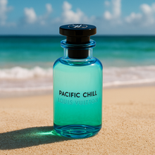 Louis Vuitton Pacific Chill Sample fragrance bottle display – Try a decant from Scent Suave