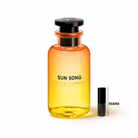Louis Vuitton Sun Song cologne bottle for men on white background for product display