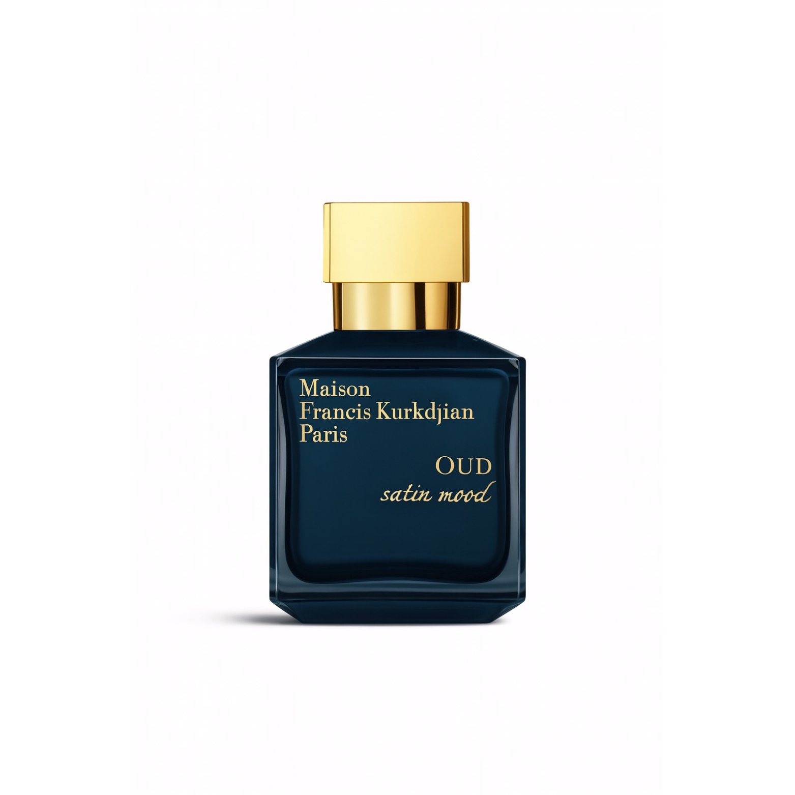 Maison Francis Kurkdjian Oud Satin Mood EDP product bottle on a white background