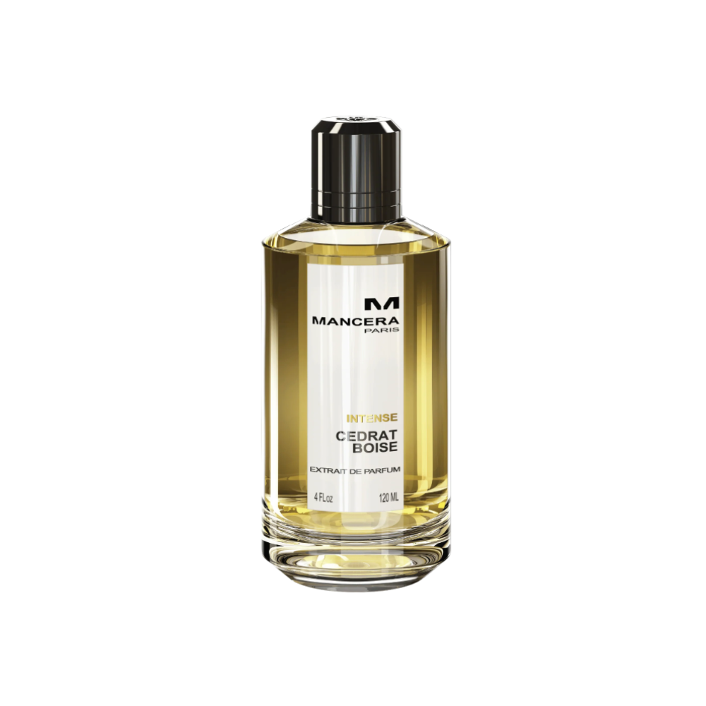 Mancera Cedrat Boise Intense Sample full bottle image on white background – Sample this fragrance at Scent Suave