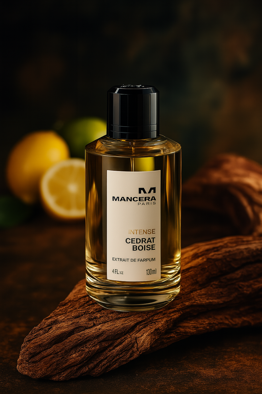 Mancera Cedrat Boise Intense Sample fragrance bottle display – Try a decant from Scent Suave