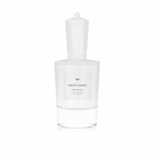 Mind Games Prodigy fragrance bottle on clean white background – sample size luxury niche perfume