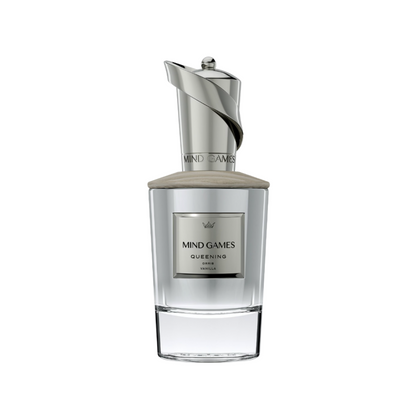 Mind Games Queening Sample full bottle image on white background – Sample this fragrance at Scent Suave