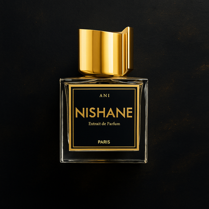 Nishane Ani Extrait De Parfum Sample fragrance bottle display – Try a decant from Scent Suave