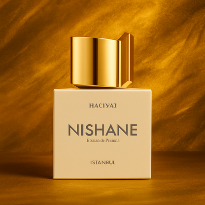 Nishane Havicat Extrait Sample fragrance bottle display – Try a decant from Scent Suave