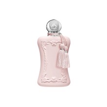 Parfums de Marly Delina perfume bottle sample – soft pink design on white background