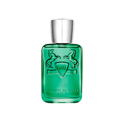 Parfums De Marly Greenly Sample full bottle image on white background – Sample this fragrance at Scent Suave