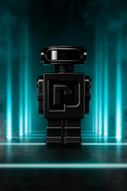 Rabanne Phantom Parfum Sample fragrance bottle display – Try a decant from Scent Suave