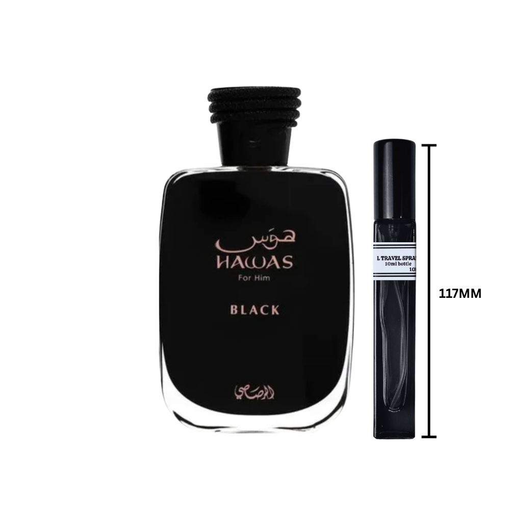 Rasasi Hawas Black Sample