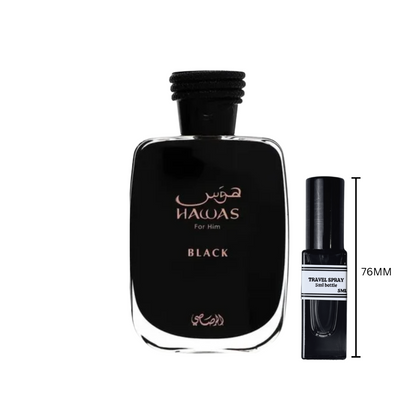 Rasasi Hawas Black Sample
