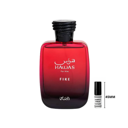 Rasasi Hawas Fire Sample