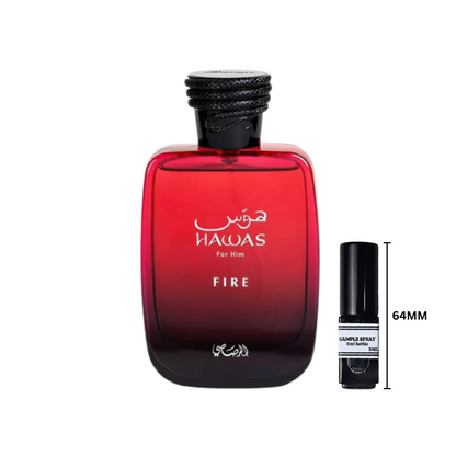 Rasasi Hawas Fire Sample