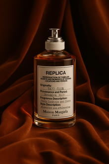 Replica Jazz Club Sample fragrance bottle display – Try a decant from Scent Suave